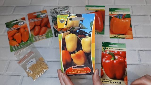 Перец сладкий.Проверенные сорта которые я выращиваю.Новые сорта и гибриды. Сроки посева семян. смотреть онлайн