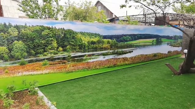 Фотопечать на заборе, банер на заборе смотреть онлайн