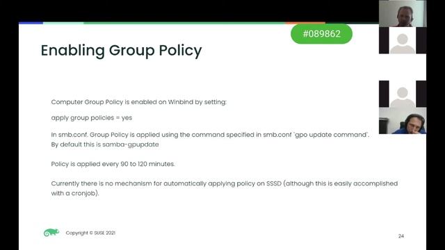 sambaXP 2021: Winbind Group Policy смотреть онлайн
