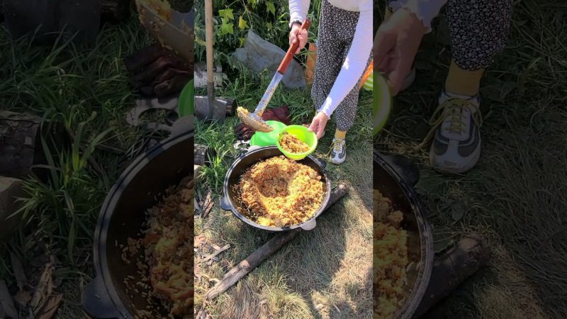Вкусный плов ля участников сплавов на байдарках! Витебск, Беларуь. Водник