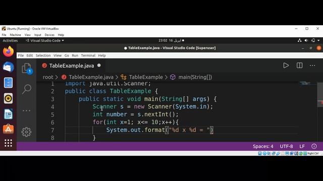 Java Program to print multiplication table of a number up to 10 смотреть онлайн