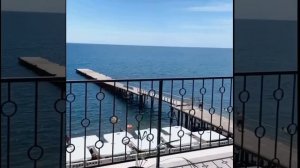 Прекрасный вид на море с террасы Атлантика 🛥️