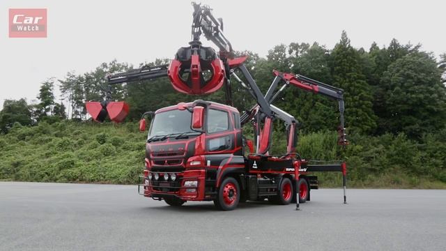 Грузовик Mitsubishi Fuso Great V "Spider" (паук) смотреть онлайн