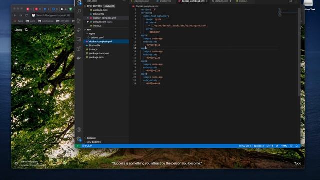Microservice with Docker, NodeJS and Nginx Load Balancer смотреть онлайн