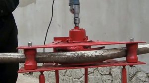 Гидравлический трубогиб 12 тонн