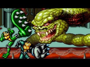 Battletoads (Arcade) Все боссы без урона.
