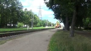 АДМ -1037 + TD близ ст. Лачупе | ADM - 1037 near Lāčupe station