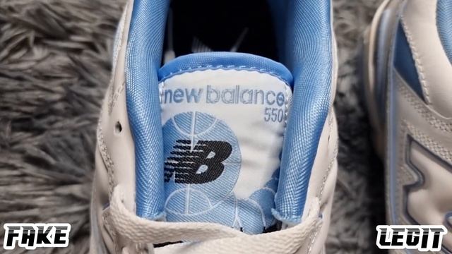 NEW BALANCE 550 UNC | LEGIT VS. FAKE DETAILED COMPARISON