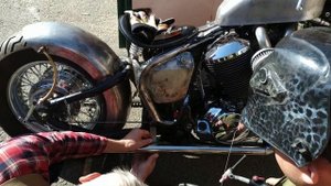 ?Honda Steed 400. Делаем выхлоп ?