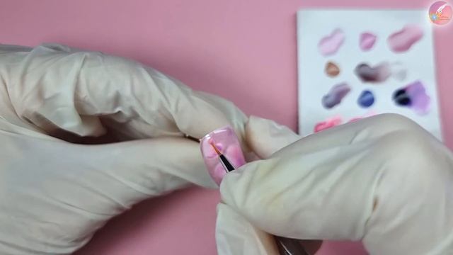 РИСУЮ ОБЪЁМНЫЕ СЕРДЕЧКИ гель-лаком / подробная инструкция КАК НАУЧИТЬСЯ РИСОВАТЬ / мастер-класс