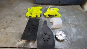 Ryobi RMS180-S Sander - cleanup and service