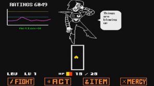 Undertale | COMBAT CONTRE METTATON EX | Mode pacifique [FR]