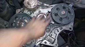 Isuzu 4JB1 | Oil Seal and Timing Belt replacement