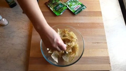 Начос из лаваша