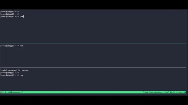 IPtables Installation and Configuration on multiple servers with the help of tmux | Remote commands смотреть онлайн