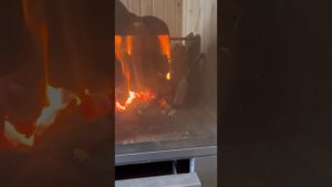 Идеальное горение дров в банной печи?