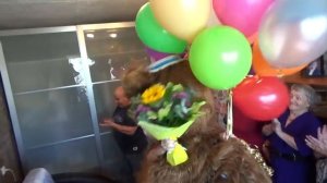 Сюрприз от внука бабушке к 70-летию!