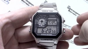 Часы Casio Illuminator AE-1200WHD-1A [AE-1200WHD-1AVEF] - видео обзор от PresidentWatches.Ru