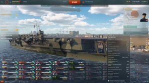 авианосец Кага в World of Warships