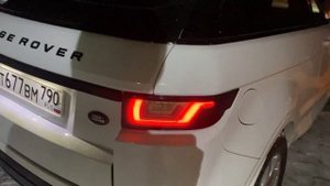 Раздвоенный выхлоп evoque