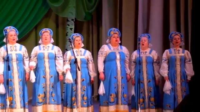 "Застольная". М.Устинов. Народный ансамбль песни "Бережане".