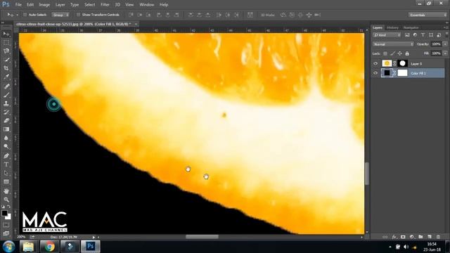 Cara cepat menghaluskan tepian seleksi - PHOTOSHOP TUTORIAL смотреть онлайн