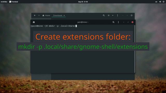 Install gnome shell extensions manually 👐 😌 смотреть онлайн