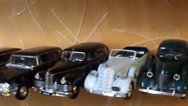 коллекция масштабных  моделей 1:43
