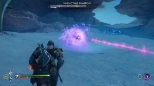God of War: Ragnarök прохождение боссов : 17. Инеистый Фантом (ч.1)
