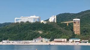 Небуг Туапсинский район сегодня 3 июня 2024. Погода, обстановка на пляже море