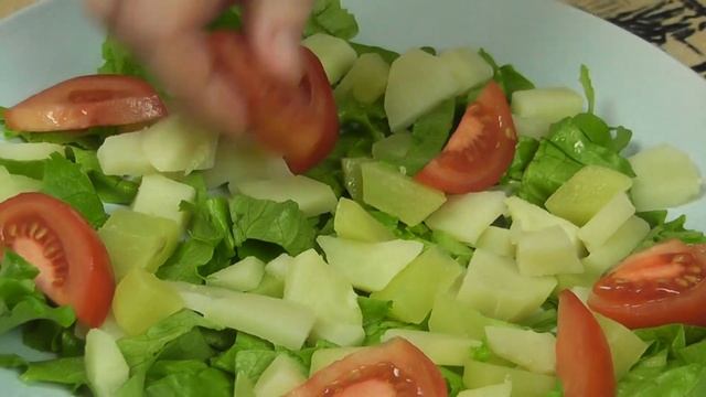 Вкусный и полезный САЛАТ с тунцом и фасолью. Лучший салат без майонеза - Нисуаз.