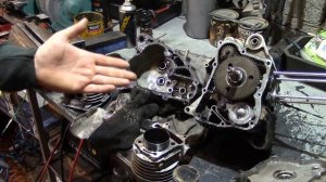 Заводское маслянное охлаждение на 150 кубовом китайском двигателе 1 часть