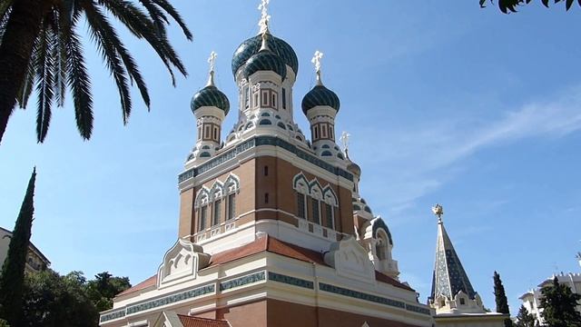 CATHEDRALE ORTODOXE RUSSE ST. NICOLAS // NICE // НИЦЦА // СВЯТО - НИКОЛАЕВСКИЙ СОБОР // ФРАНЦИЯ смотреть онлайн