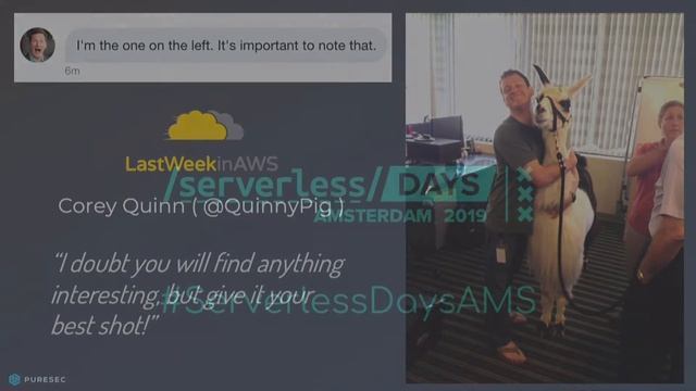 ServerlessDays AMS 2019 - Serverless Security