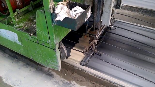 Смазка Барьер-42 расход 6 гр/м.кв при безопалубочном производстве на оборудовании Elematic
