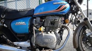 HONDA CB250T HAWK エンジン音