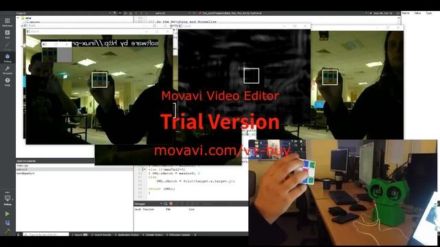 Video demonstrating template matching in OpenCV