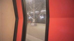 Netherlands, Double Decker Train night ride from Amsterdam Sloterdijk to Castricum