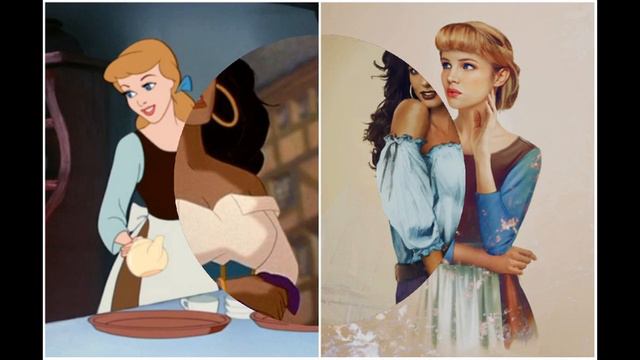 как бы выглядели персонажи Disney если бы  были людьми смотреть онлайн
