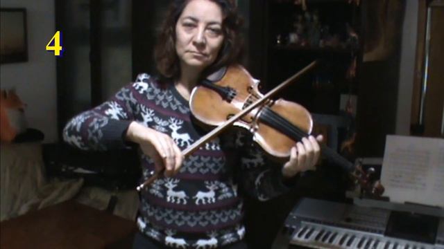 Уроки скрипки. Открытые струны-1.