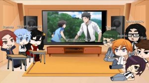"Big five"react to class "3-E"|GCRV?|Assassination classroom|Большая пятёрка реагирует на класс 3-