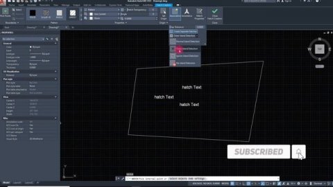 AutoCAD's Lisp remove hatch from text |how to remove hatch area from text or Mtext by manual?