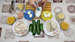 Салаты-Минутка\ Легкие Салаты\ Два Очень Быстрых Салата на Праздник