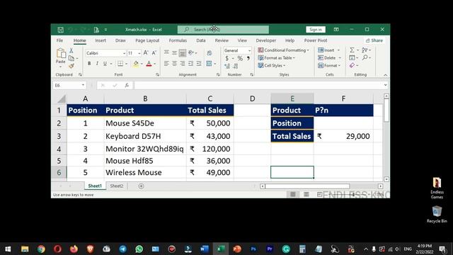 Ctrl F1 to Ctrl F12 Shortcut Keys in Excel in Tamil