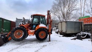 Экскаватор погрузчик Fiat-Kobelco B200, 2004год