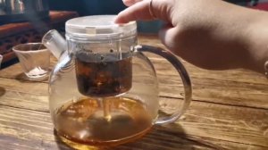 Чайник Типот Teapot чайник с кнопкой для пролива