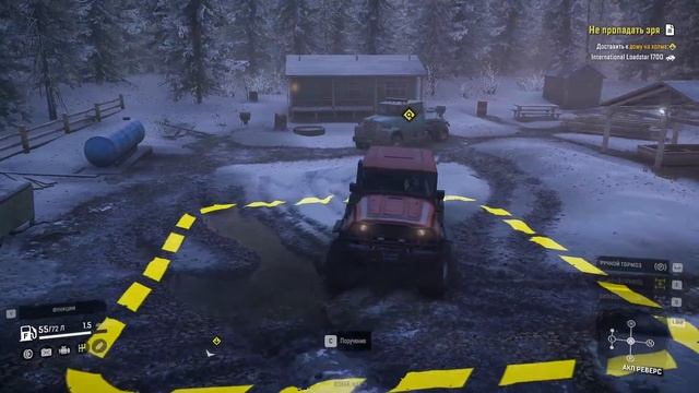 ХАММЕР и расположение УЛУЧШЕНИЙ на него -SnowRunner смотреть онлайн