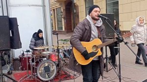 Кавер Вертолет кавер на Агата Кристи на Арбате