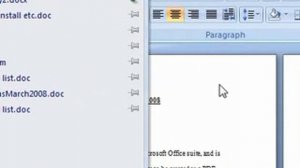 How to pin a document