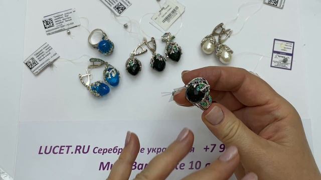 Фаберже!!! Традиции вечерних украшений  из серебра с цветной эмалью. Цены под видео.